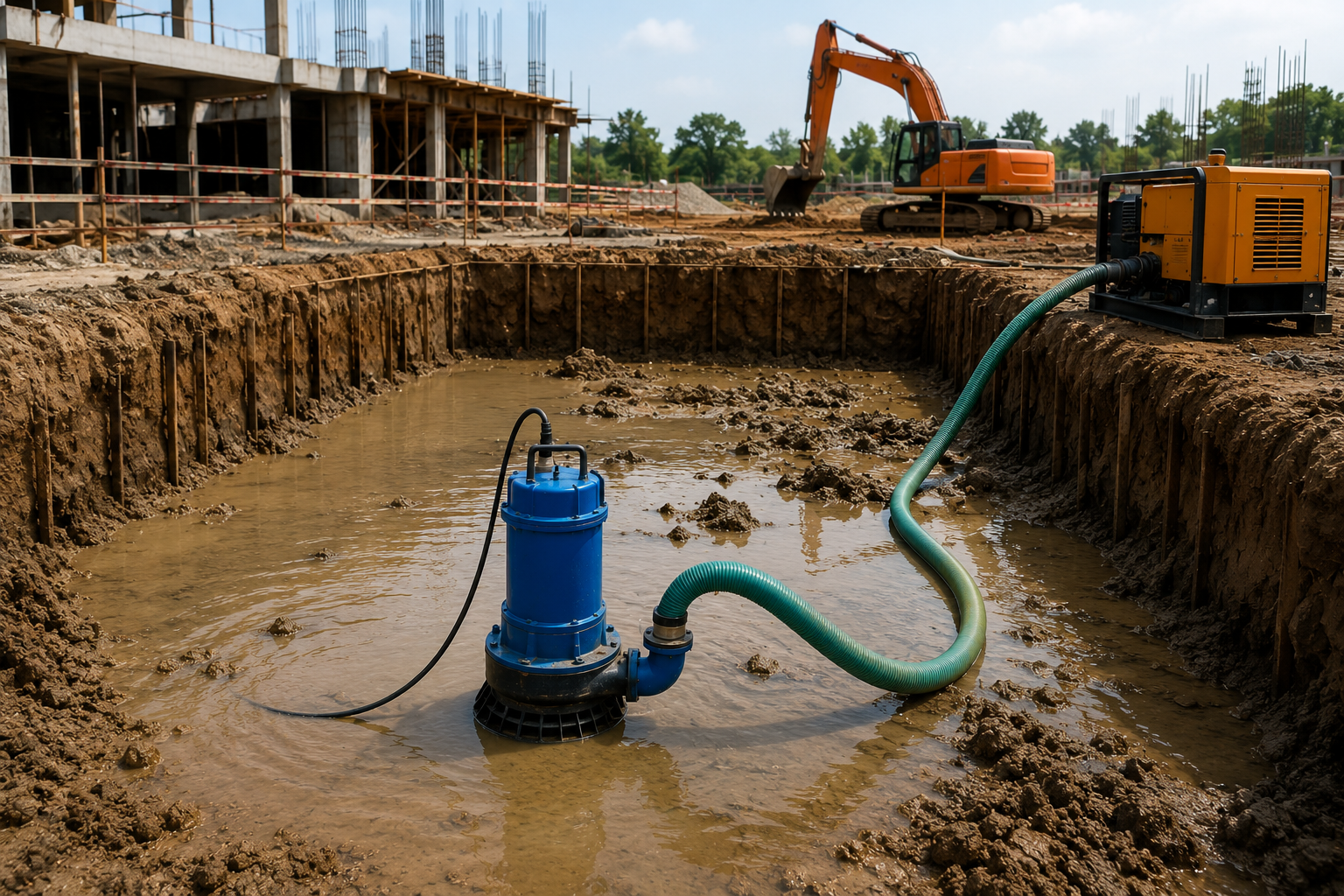 Diesel Engine Driven Dewatering Pump Set