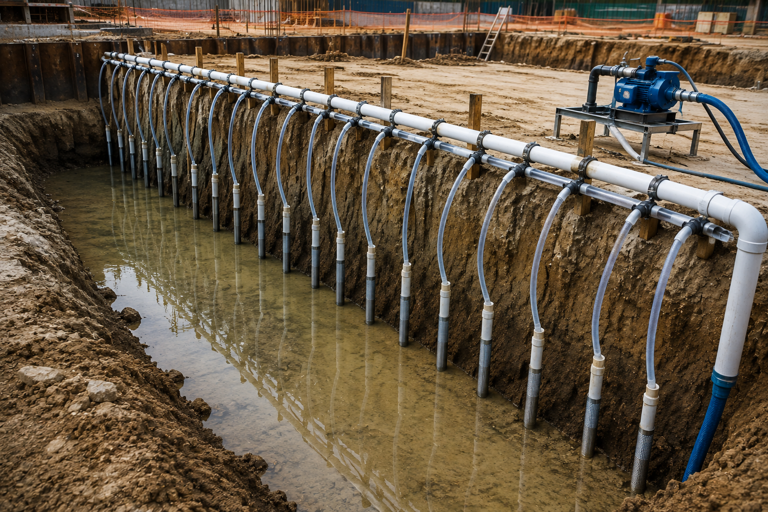 Electric Motor Driven Dewatering Pump Set